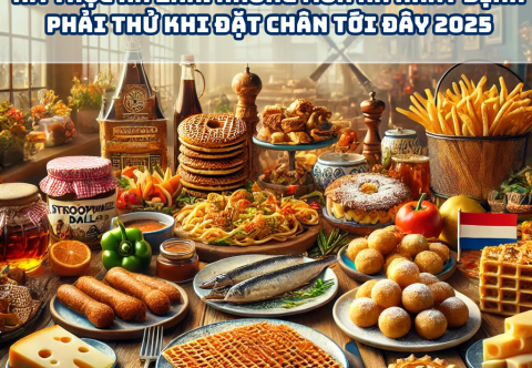 Ẩm thực Hà Lan: Những món ăn nhất định phải thử khi đặt chân tới đây 2025